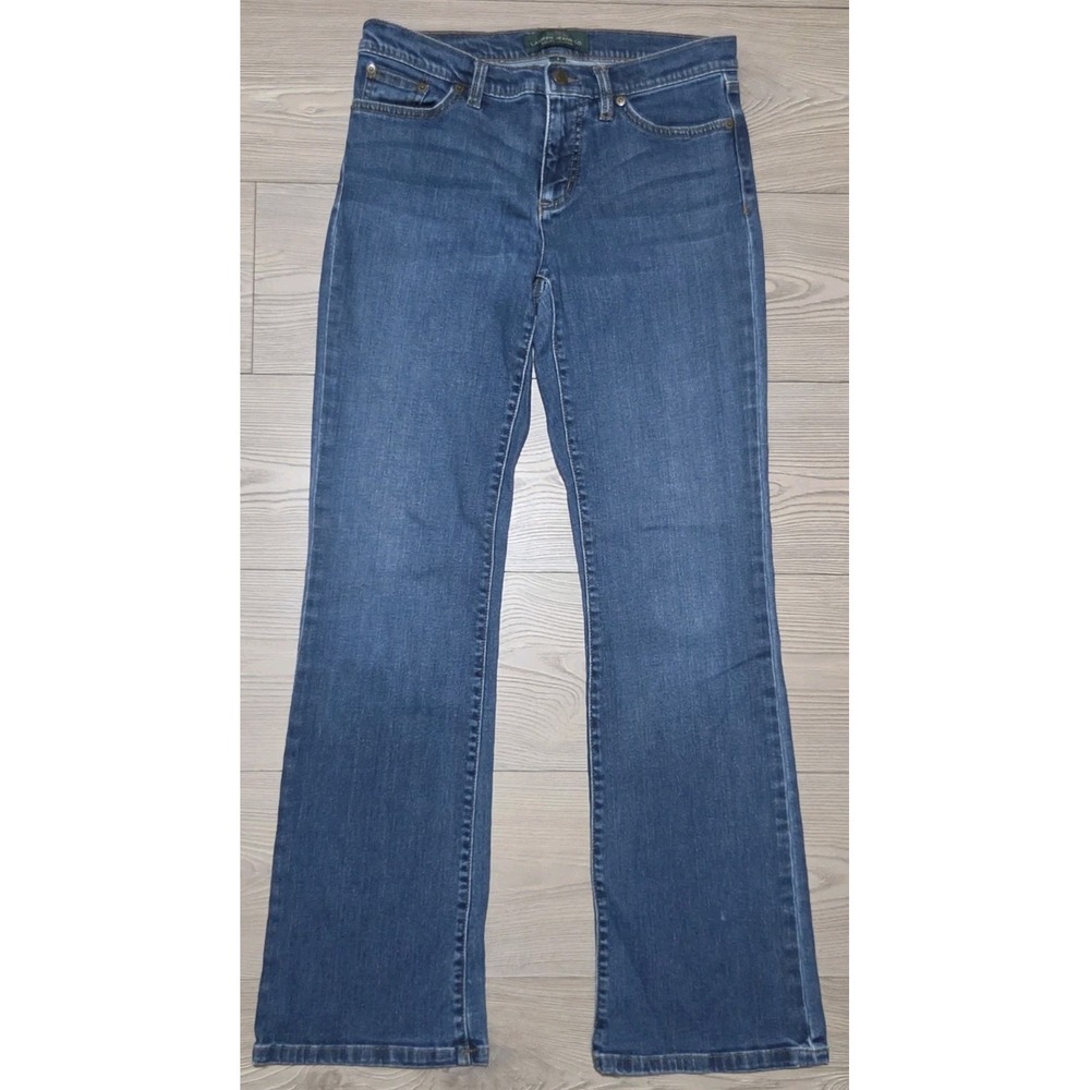 Lauren Jeans Co Ralph Lauren Jeans Womens 4 Blue Bootcut Flare Denim‎ Vtg Y2K